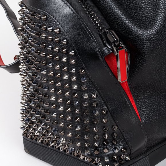 Christian Louboutin Explorafunk Black Calfskin Backpack - Picture 7 of 15